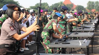 Polri-TNI: Personel Perempuan Bukan Hanya Pelengkap