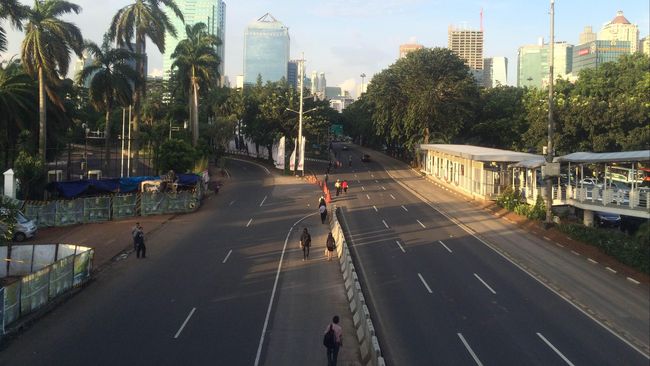 Delegasi KAA Melintas, Lalu Lintas Kawasan Senayan Dialihkan