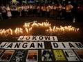 Simpatisan Tolak Hukuman Mati Doa Bersama di Wijayapura