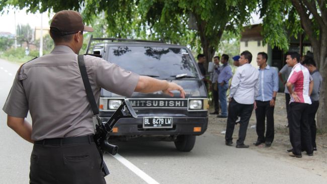 Polisi Halau 601 Orang dari Sumut Masuk ke Aceh