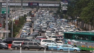 Sudirman-Thamrin Ditata, Ratusan Pohon Akan Dipindahkan