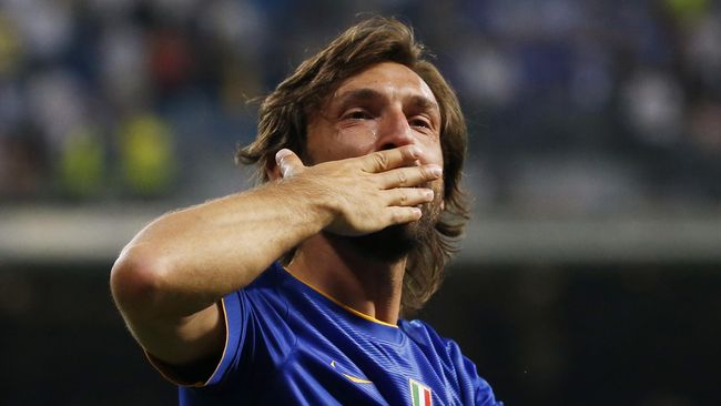 Andrea Pirlo Incar Posisi Pelatih di Timnas Italia