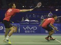 M. Ahsan/Hendra Agresif, Indonesia 1-0 Tiongkok