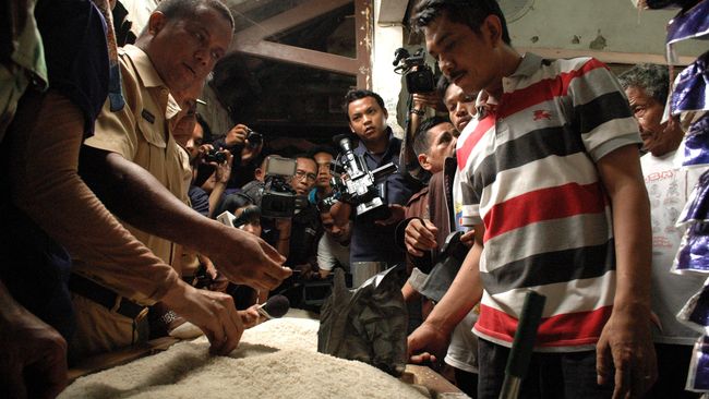 Uji Beras Plastik, Kepolisian Datangi Kementerian Pertanian
