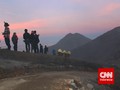 Pendakian ke Kawah Ijen Ditutup Sementara