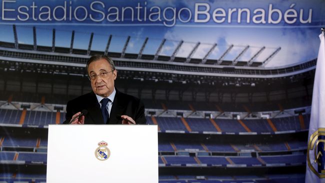 Fan Tuntut Presiden Real Madrid Mundur