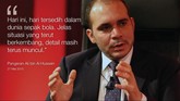 Kandidat Presiden FIFA Pangeran Ali bin al-Hussein dari Yordania. (Getty Images/Salah Malkawi)