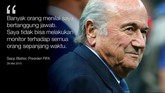 Presiden FIFA sejak 1998, Sepp Blatter. (Getty Images/Robert Cianflone)