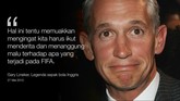 Legenda sepak bola Inggris Gary Lineker. (Getty Images/Gareth Cattermole)