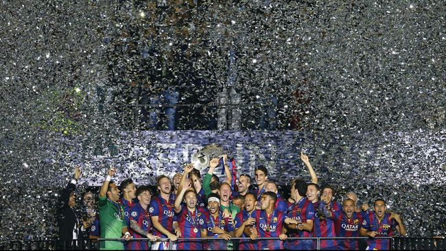 Barcelona Bisa Pesta Juara Liga Spanyol di Akhir Pekan