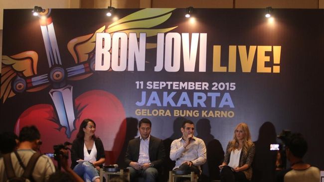 Korban Penipuan Tiket Tetap Semangat Nonton Konser Bon Jovi