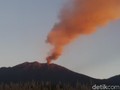 Sebaran Erupsi Gunung Raung Hingga ke Selatan Perairan Bali