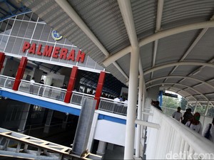 Ada Demo di DPR, Petugas Keamanan di Stasiun Palmerah-Sudirman Ditambah