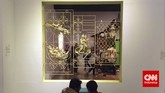 Karya Hendra Priyadhani dan Rendermen Video dengan judul Assemblage dalam pameran ArtJog 2015. Penggunaan barang bekas nyatanya juga mampu menjadi karya seni yang indah.
