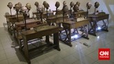 Karya Heri Dono yang berjudul Fermentation of Nose dalam pameran ArtJog 2015. Dikatakan salah satu kurator, Bambang Toko, ArtJog 8 menampilkan 103 karya dari 87 seniman dari dalam dan luar Indonesia. (CNN Indonesia/Ardita Mustafa)