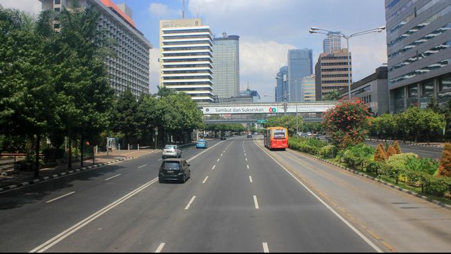 Liburan Panjang, Jalanan Jakarta Lengang