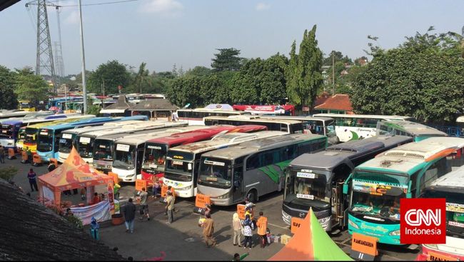 Jumlah Penumpang Bus Lebaran Diprediksi Berkurang