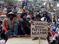 Tolak Pabrik Semen, Warga Pati Aksi Jalan Kaki ke Semarang