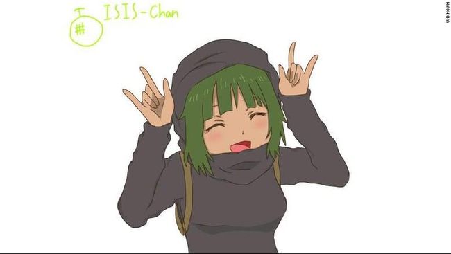 Netizen Melawan ISIS dengan Anime Lucu