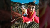 Pembuat kue, Tanya Fox membuat kue Harry Potter yang mengambil ide dari pertandingan Quidditch. (Dok. Akun Facebook Birthday Mischief Managed).