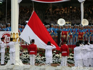 Susunan Upacara Penurunan Bendera 17 Agustus 2024 dan Link Live Streaming-nya