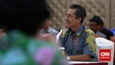 Alexander Marwata, Ak, SH saat wawancara tahap akhir calon pimpinan KPK di Kementerian Sekretariat Negara, Jakarta, Senin, 24 Agustus 2015. Sebanyak 19 calon pimpinan KPK menjalani tahapan wawancara selama tiga hari dan bersifat terbuka. (CNN Indonesia/Safir Makki)