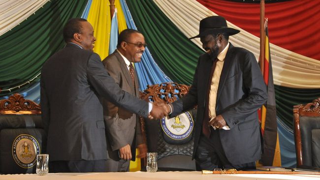 Presiden Sudan Selatan Tandatangani Kesepakatan Damai
