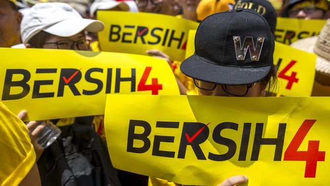 Aksi Bersih, Kemlu RI Imbau WNI di Malaysia Waspada