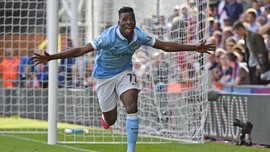 Iheanacho Bawa City Unggul 2-0 atas Aston Villa di Babak I