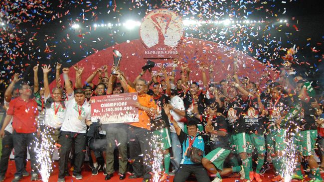 Bermain dengan 10 Orang, PSMS Juara Piala Kemerdekaan