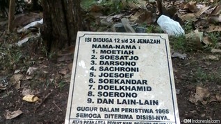 Kuburan Massal 1965 di Semarang Masuk Situs CIPDH-UNESCO
