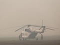Kondisi Cuaca Saat Helikopter Hilang Kontak Berkabut Asap