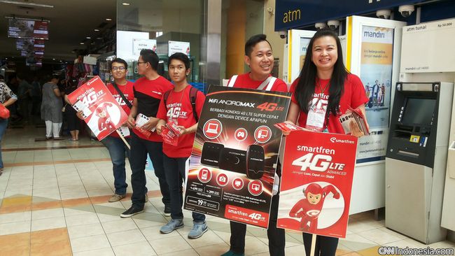 Masih Merugi, Pendapatan Smartfren Ditopang Pelanggan CDMA