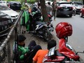 Massa Pengemudi Gojek Belum Tiba di Kantornya