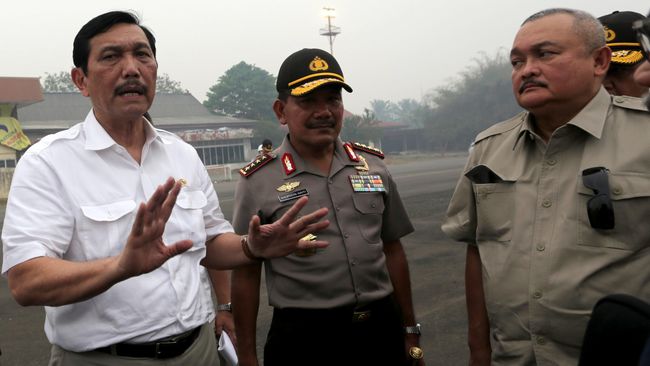 Terorisme, Narkoba, Dana Desa Jadi Fokus Luhut di Pekanbaru