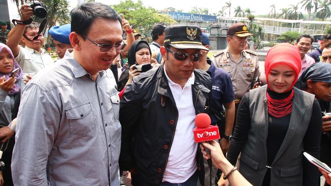 Setelah Ganjar, Giliran Ridwan Kamil Temui Ahok di Balai Kota