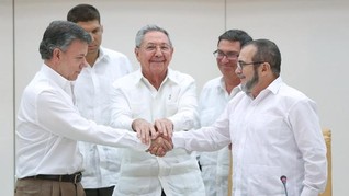Kolombia Sepakati Perjanjian Damai Baru dengan FARC