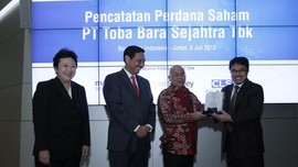 Laba Anjlok, Toba Bara Irit Belanja Modal