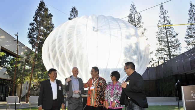 APJII Usul Balon Google Bisa Dipakai 350 Penyedia Internet