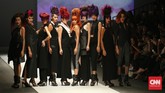 L’Oréal Professionnel juga melansir koleksi IT Looks Fall Winter 2015/2016 di Indonesia melalui para hairdresser ambassadornya yaitu Andy Lie, Arie Hidayat, Bambang Harryono, Irwan Doke dan Lie Kuang. (CNN Indonesia/Safir Makki)