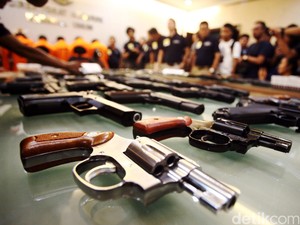 7 Debt Collector Ditangkap di Depok, 2 Pelaku Bawa Air Gun