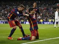Foto-foto Terbaik Kemenangan Barca di Santiago Bernabeu