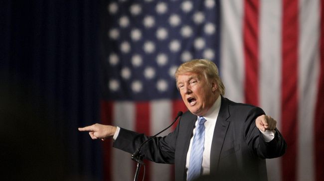 Karikatur Donald Trump untuk Majalah Edisi Orang Terbodoh