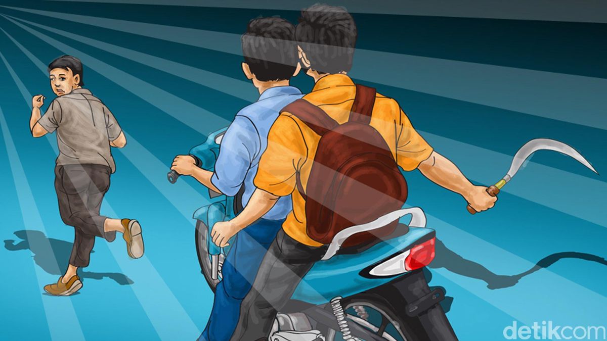 Ilustrasi berita Nasional: Rombongan Pelajar Bonceng Tiga Serang Pelajar Lain di Bekasi, Polisi Selidiki