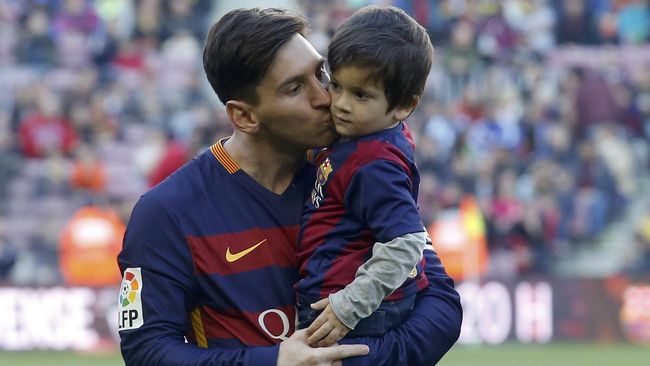 Messi Selalu Dimarahi Anaknya Sebelum Perkuat Barca