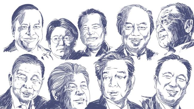 Forbes: 50 Orang Terkaya RI 2015 Berharta US$ 91,99 Miliar