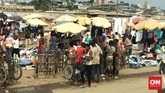 Kehidupan masyarakat Douala dan Yaounde adalah bertani dan berdagang. Mereka banyak berdagang di pasar-pasar tradisional, bertani aneka sayur, daging, pakaian dan buah-buahan. (Foto: CNN Indonesia/Christina Andika Setyanti)
