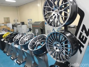 Velg Buatan Karawang Ini 95 Persen Diekspor ke Luar Negeri
