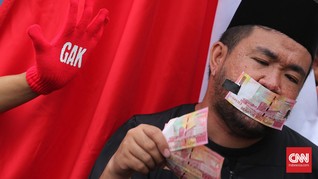 BPS: Tingkat Anti-Korupsi Masyarakat Indonesia Menurun