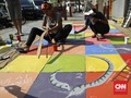 Asyiknya 'Corat-Coret' di Jalanan